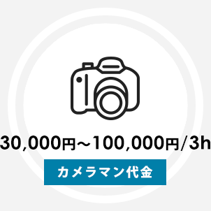 カメラマン代金